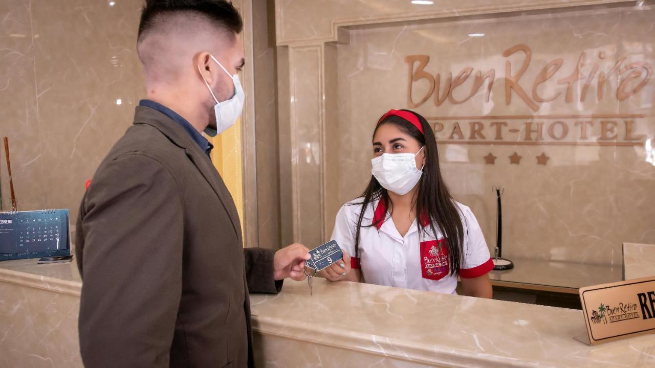 سانتا كروز دي لا سي Buen Retiro Apart Hotel المظهر الخارجي الصورة